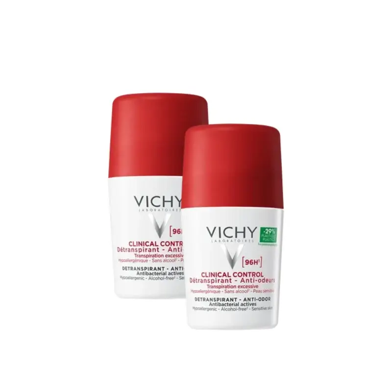 Vichy Desodorante Clinical Control 96H, pack 2