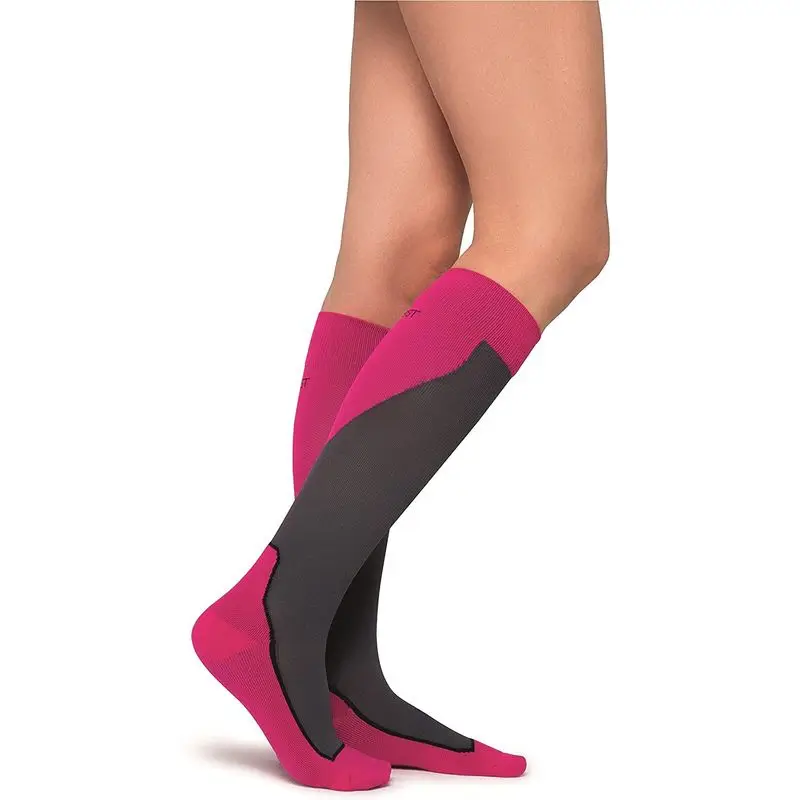 Jobst Calcetines Sport, Rosa/Gris, 15-20 Mmhg