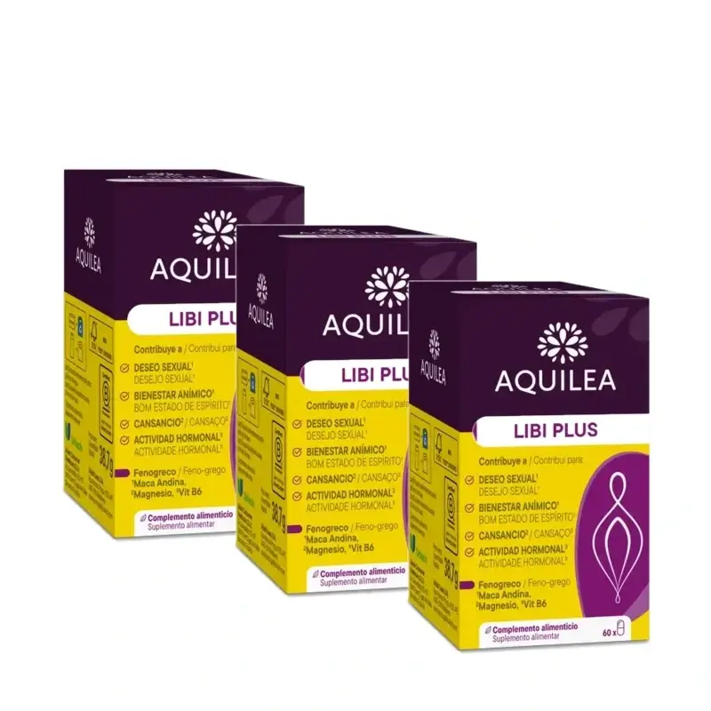 Aquilea Libi Plus, 60 Cápsulas , pack 3