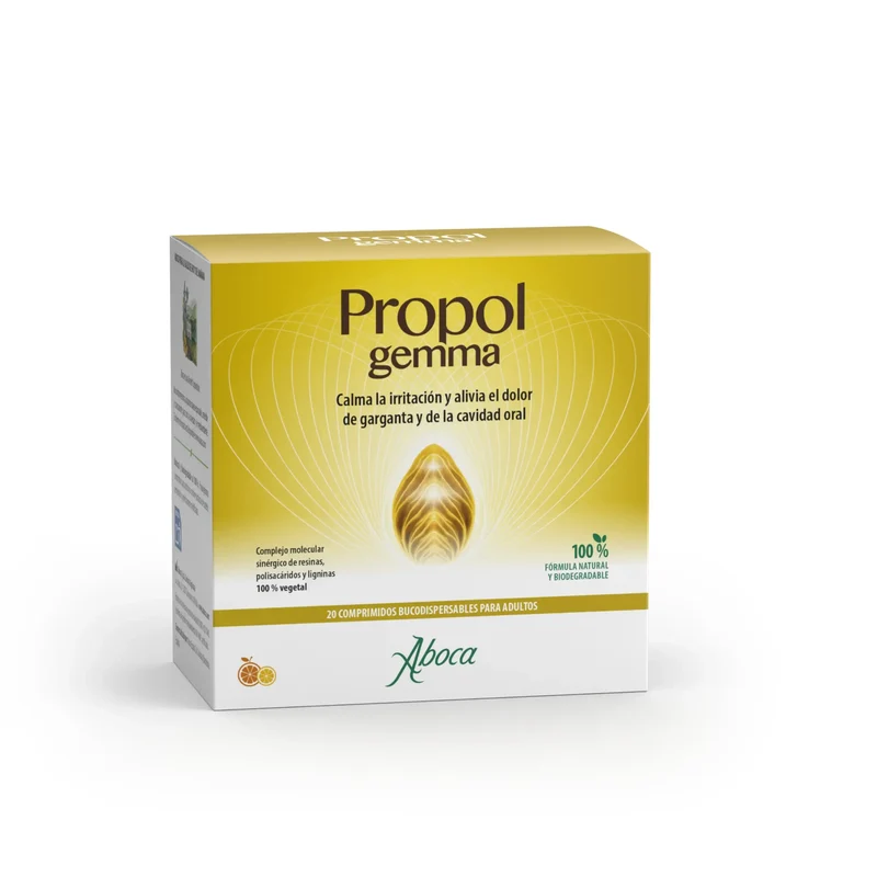 Aboca Propolgemma Adultos - Caja, 20 comprimidos