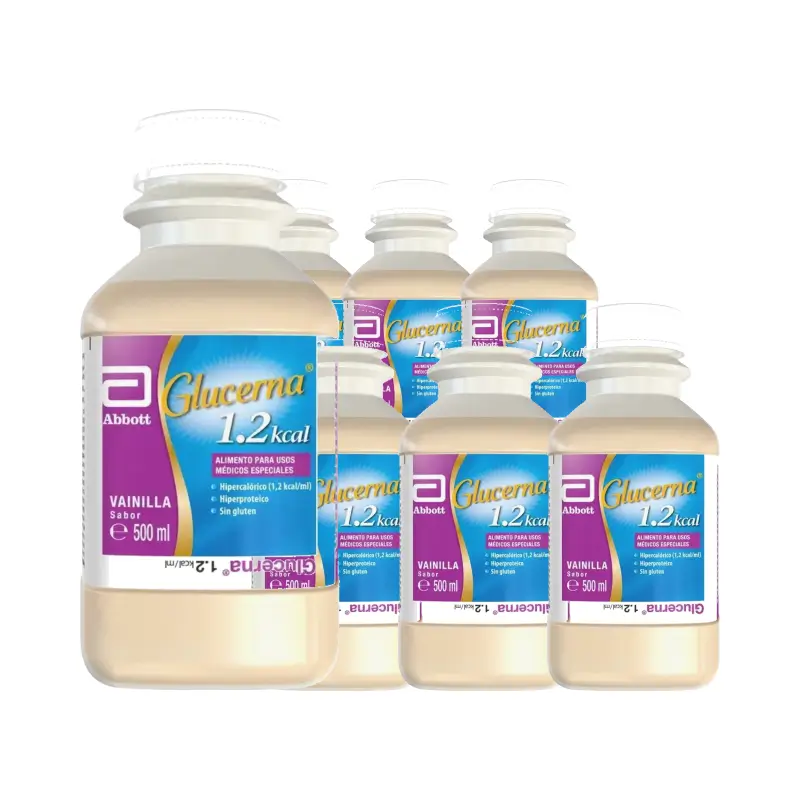 Glucerna 1.2 8 R.T.H. Vainilla, 8 X 500 Ml