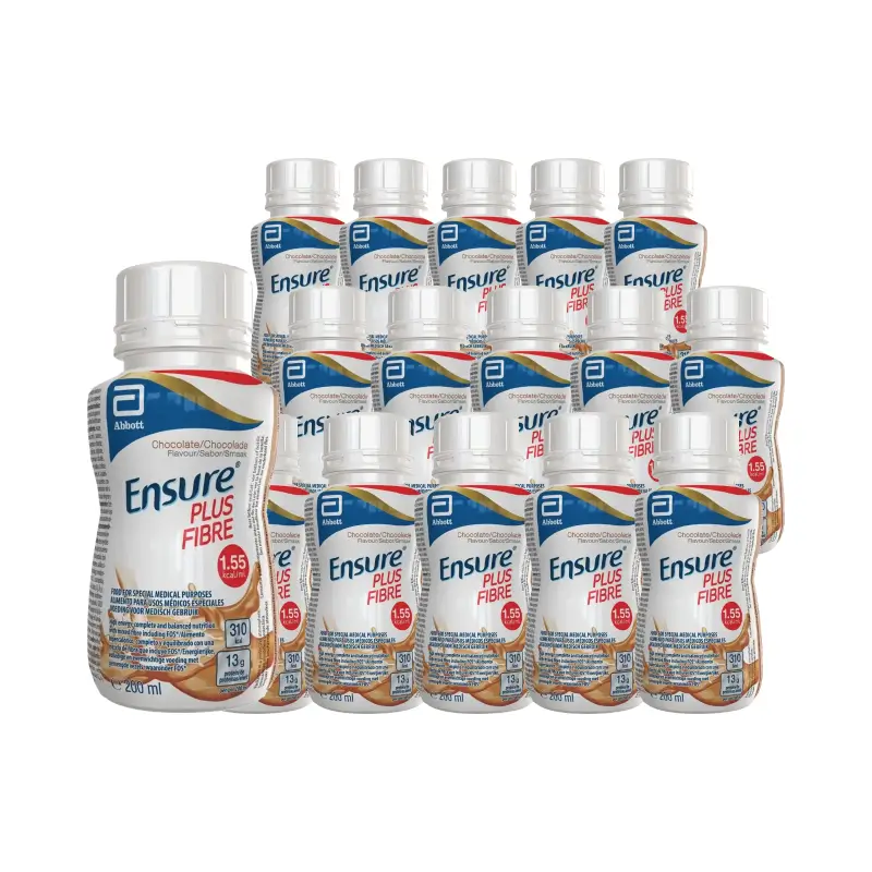 Ensure Plus Fibre Chocolate, 30 X 200 Ml