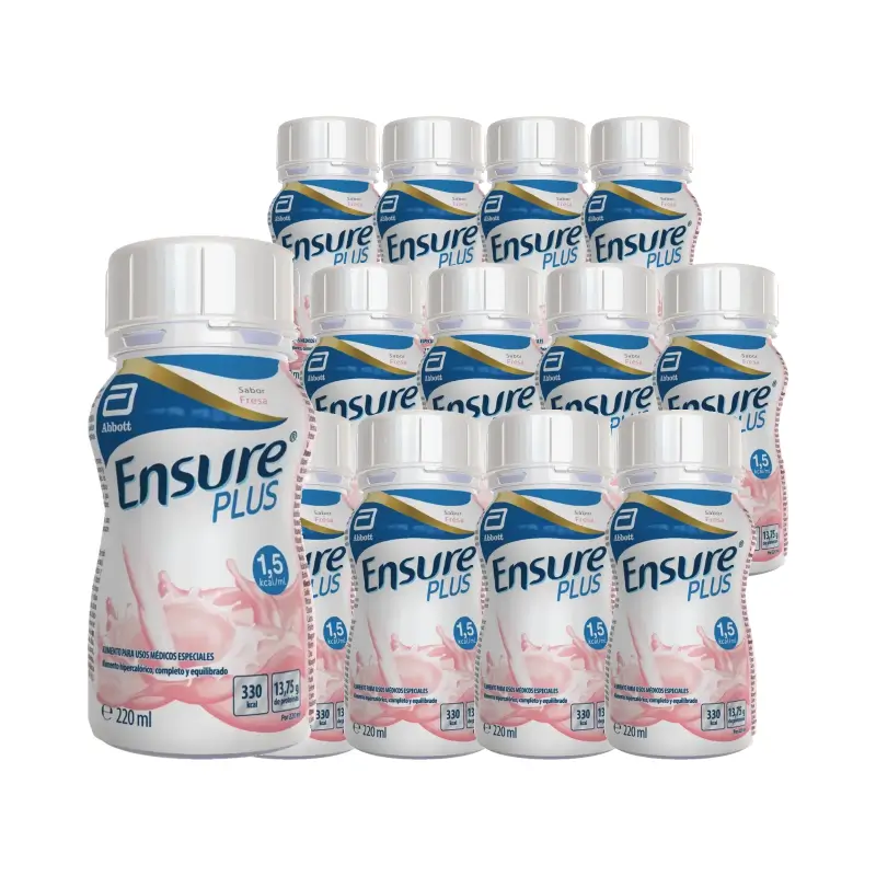 Ensure Plus Fresa, 24 X 220 Ml