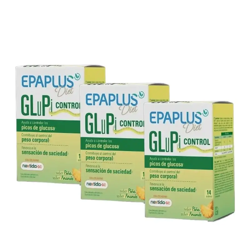 Epaplus Diet Glupi Control 14 Sobres, Pack 3