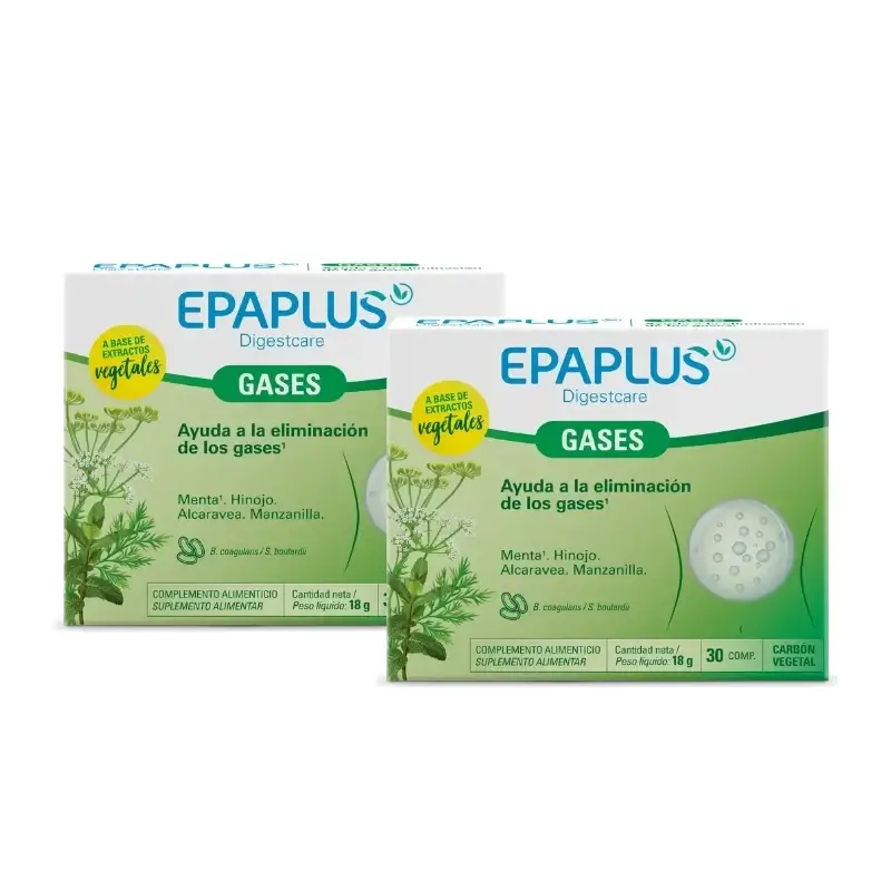 Epaplus Digestcare Gases 30 Comp, Pack 2