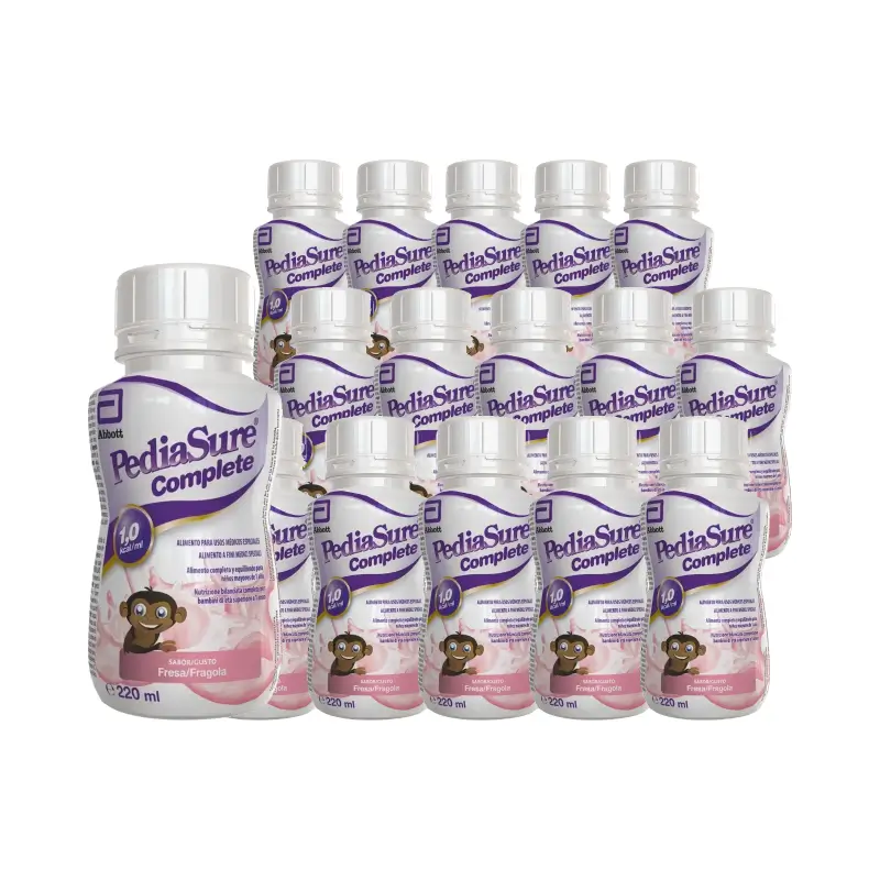 Pediasure Complete Fresa, 30 X 220 Ml