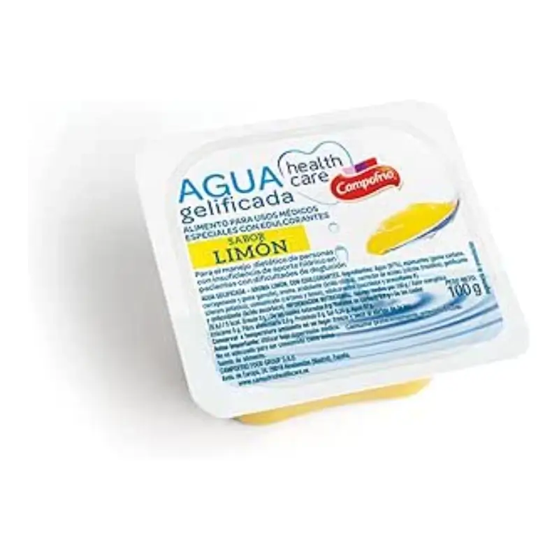 Health Care Campofrio Agua Gelificada Limon 100 gr x 12 unidades