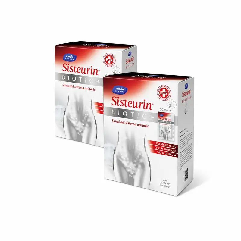 Mayla Pharma Sisteurin Biotic+ Pack 2 x 20 sobres