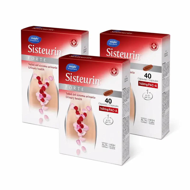Mayla Pharma Sisteurin Forte Pack 3 x 40 cápsulas