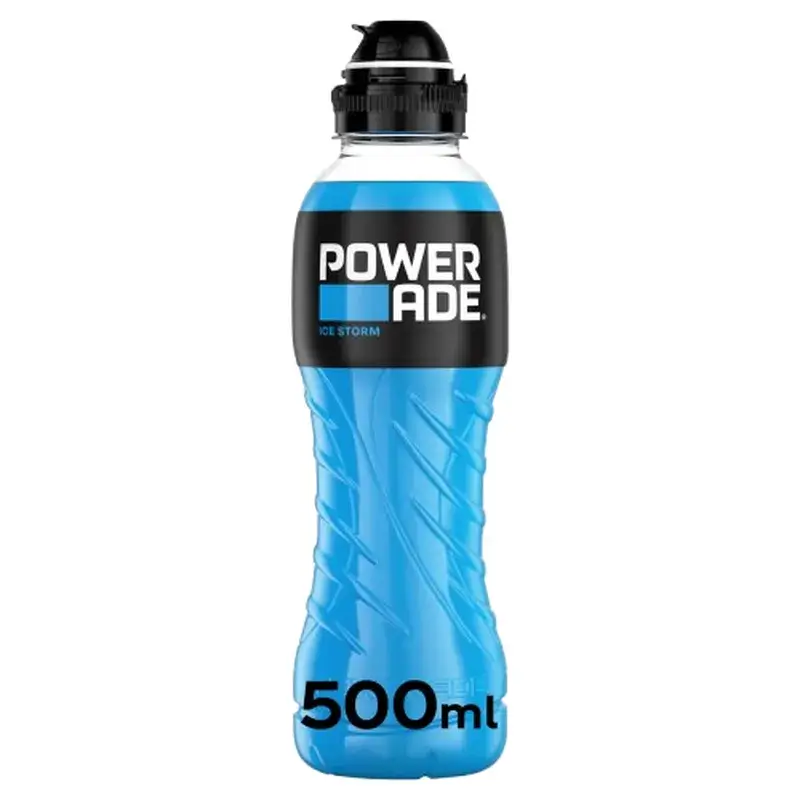 Powerade Ice Storm Bebida Hidratacion Deportiva, 500 ml