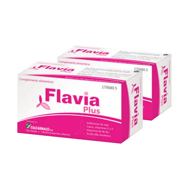Flavia Plus, Pack 2x30 Cápsulas