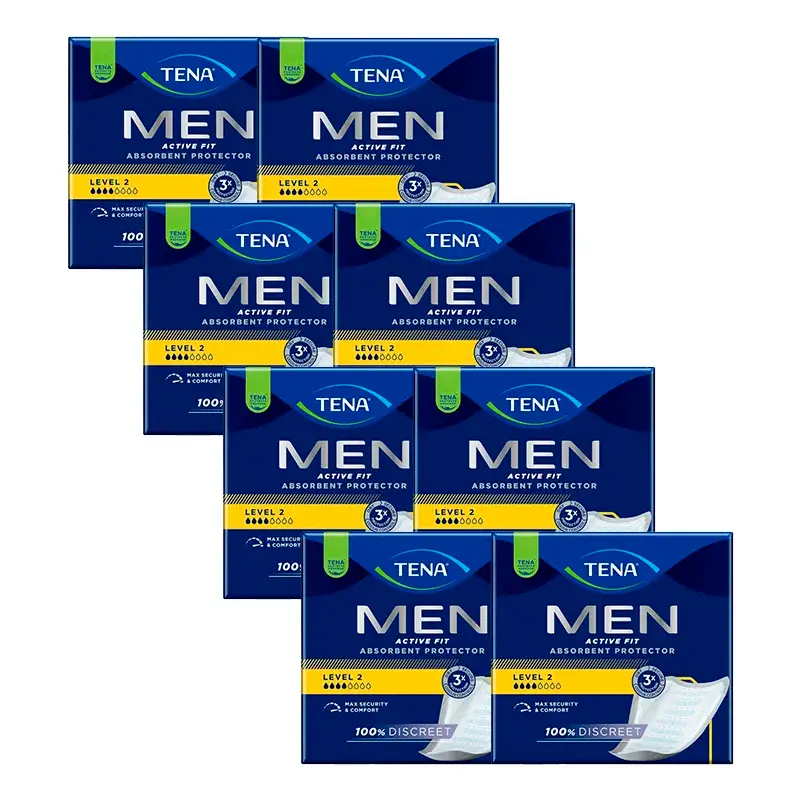 TENA Pack Men Level 2, 8 X 20 Unidades