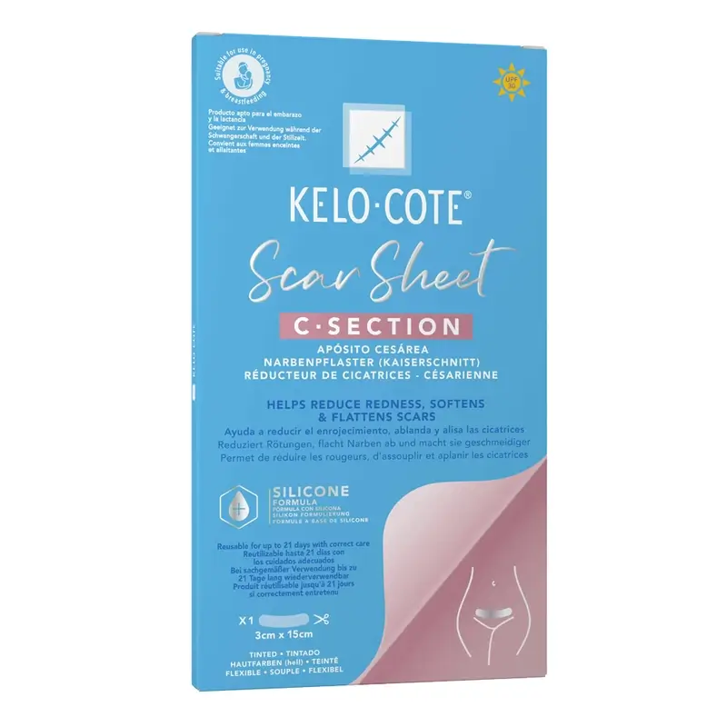 Kelo-Cote Apósito Cesárea 3X15 Cm, 1Ud