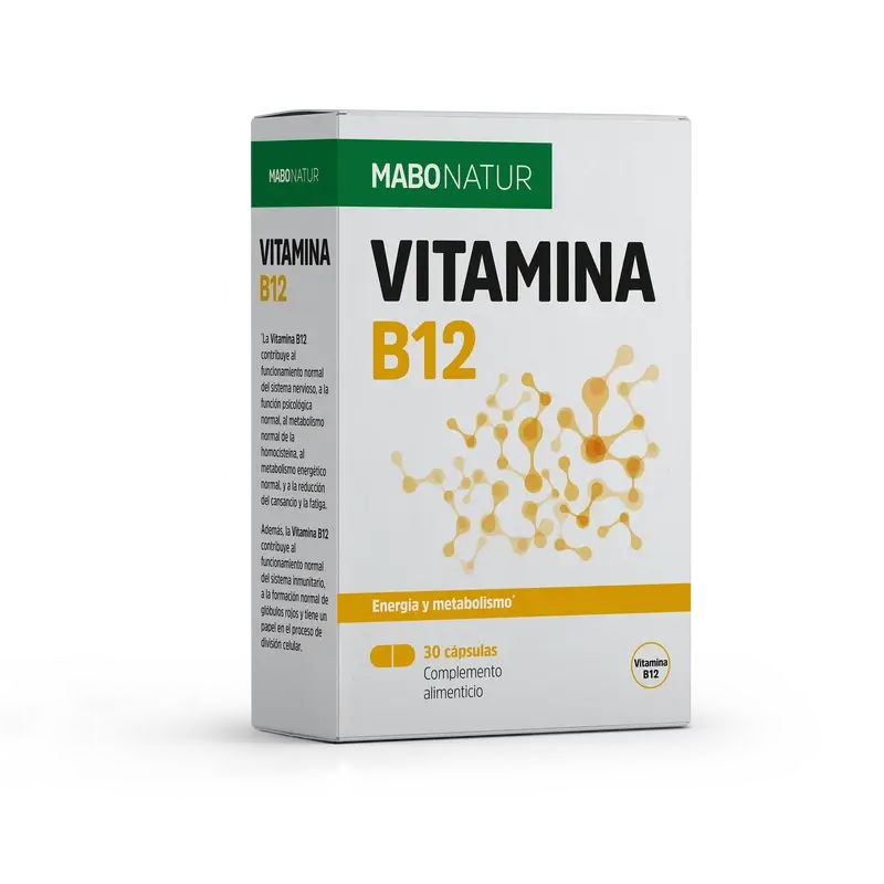 Mabonatur Vitamina B12, 30 caps