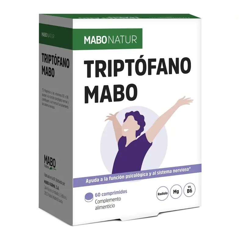 Mabonatur Triptofano Mabo, 60 comp