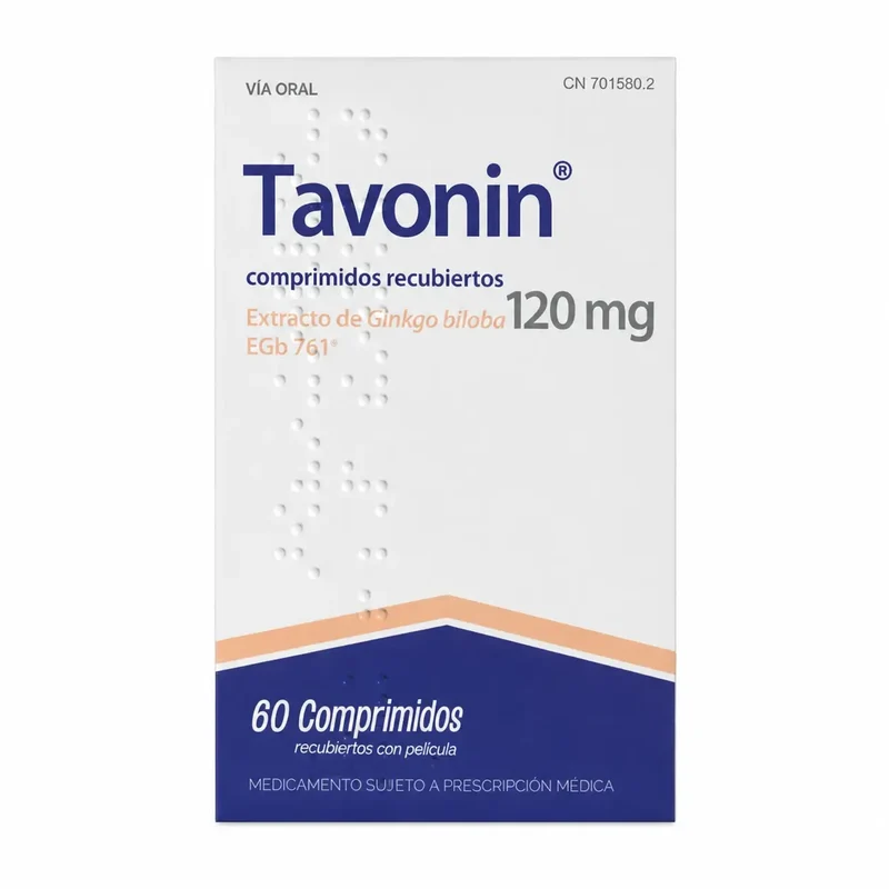 Tavonin 120 Mg, 60 comprimidos