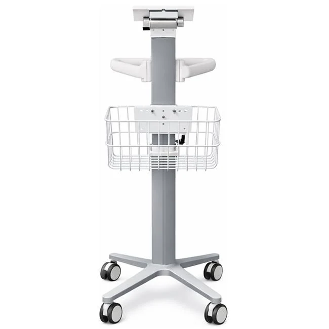 Soporte con ruedas para monitor de paciente con impresora