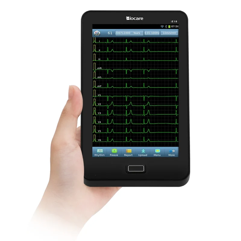 Tableta de ECG de 12 derivaciones