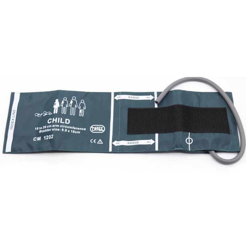 Manguito NIBP para niños de monitor de paciente con pantalla táctil de 8 pulgadas