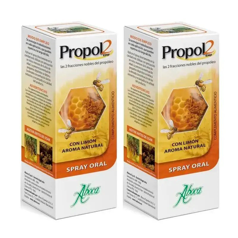 Aboca Propol 2EMF Spray Forte Propóleo, 2x30 ml