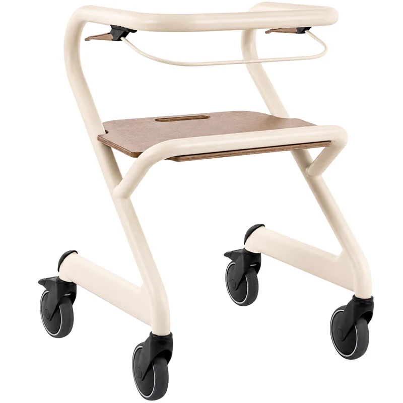Andador Rollator con Asiento y Freno Central | Uso Interior