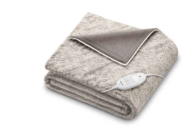 Manta Termica Electrica Temperatura Beurer HD 75 Nordic Taupe