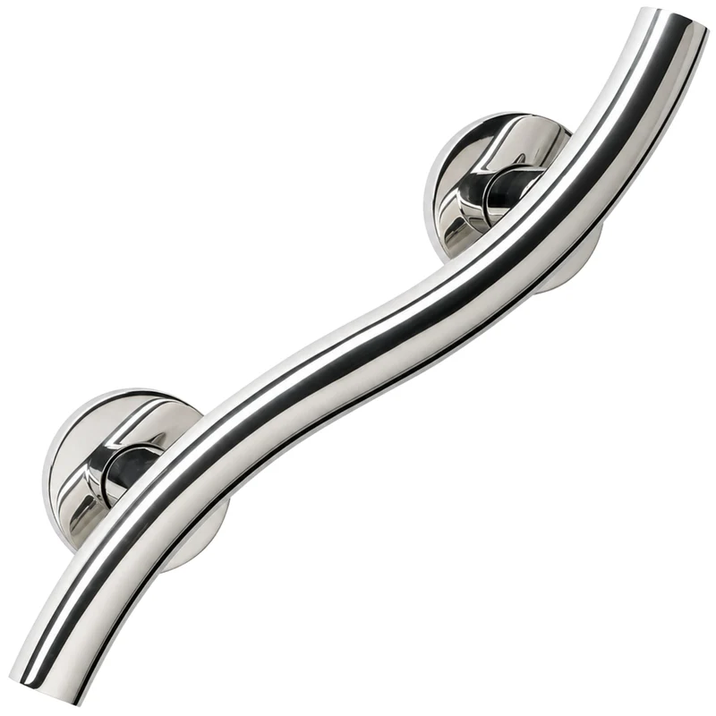 Barra Asidero de Apoyo para Baño de Acero Inoxidable | 35 cm