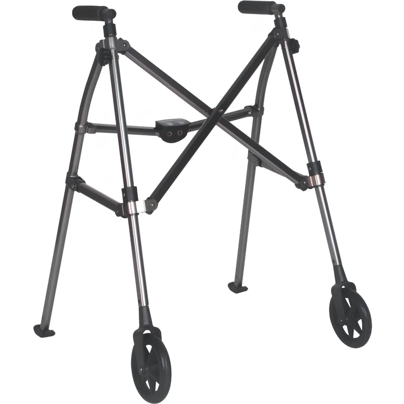 Andador Plegable 2 Ruedas Ultraligero Regulable en Altura