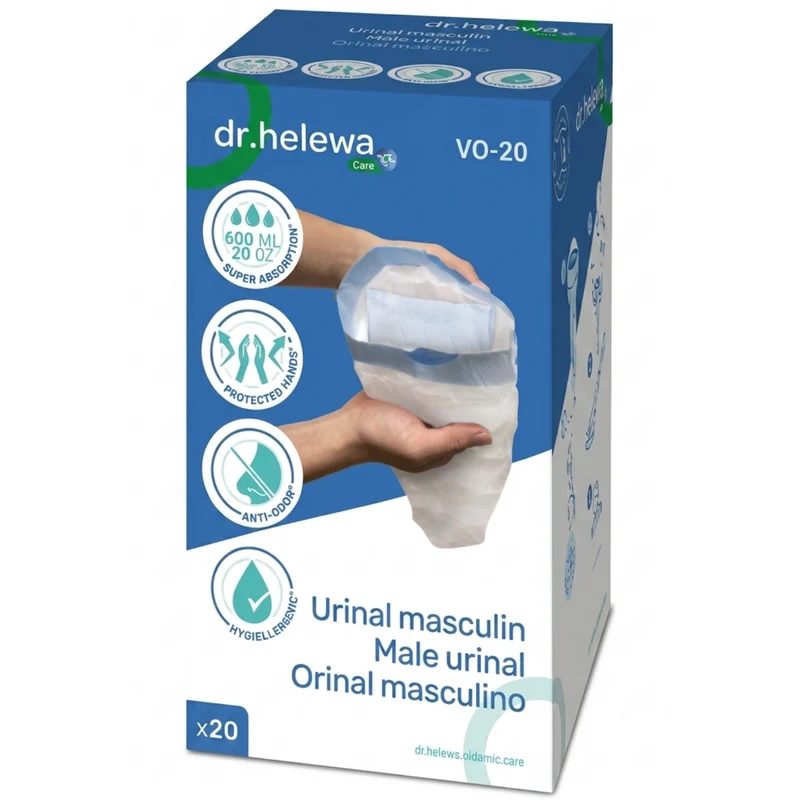 Bolsas Higiénicas Desechables para Orinales Masculinos 600ml