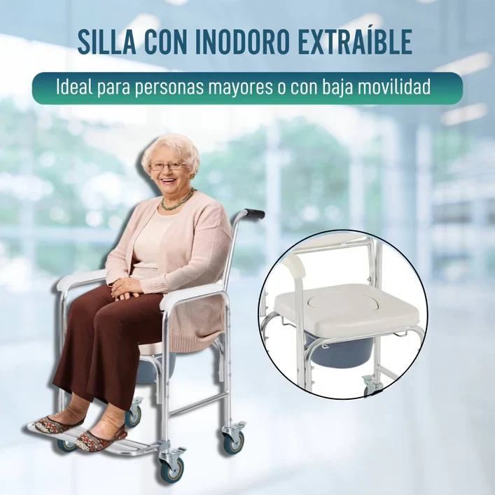 Pack Piezas Asiento Silla de Pies Abatibles