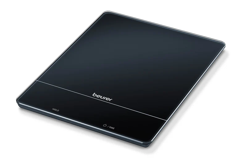 Balanza Digital De Cocina Pantalla Led Beurer Ks 34 Negro