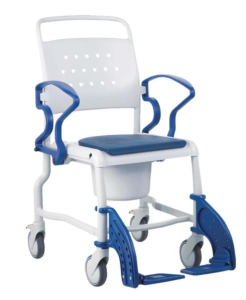 Silla de Ruedas para Ducha con Inodoro Rebotec