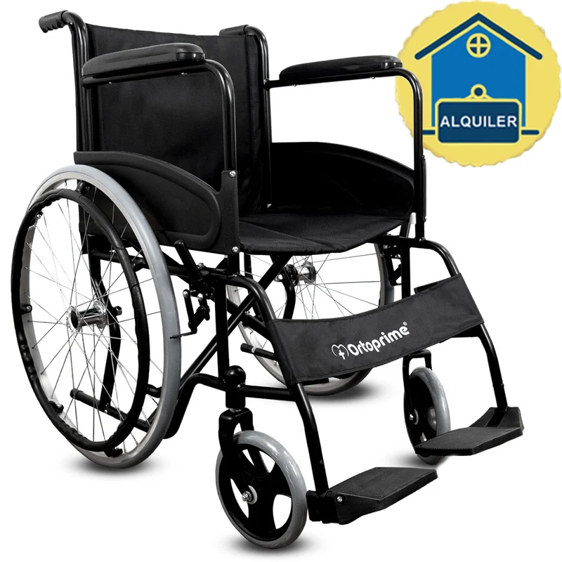 ALQUILER MENSUAL Silla de Ruedas Plegable Ortopédica