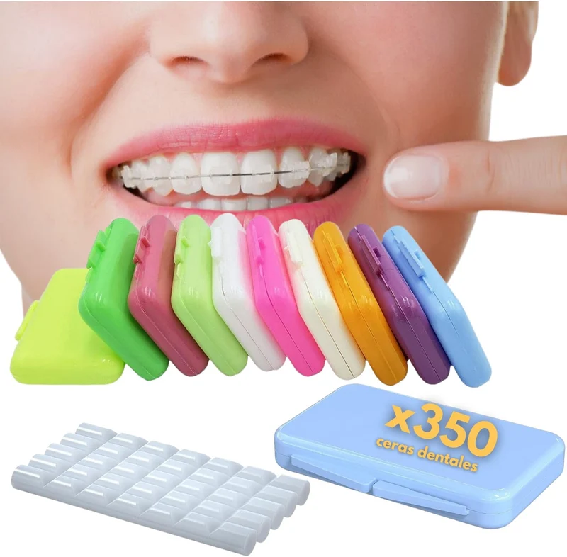 Cera Dental para Brackets Ortodoncia | Pack 10 Estuches