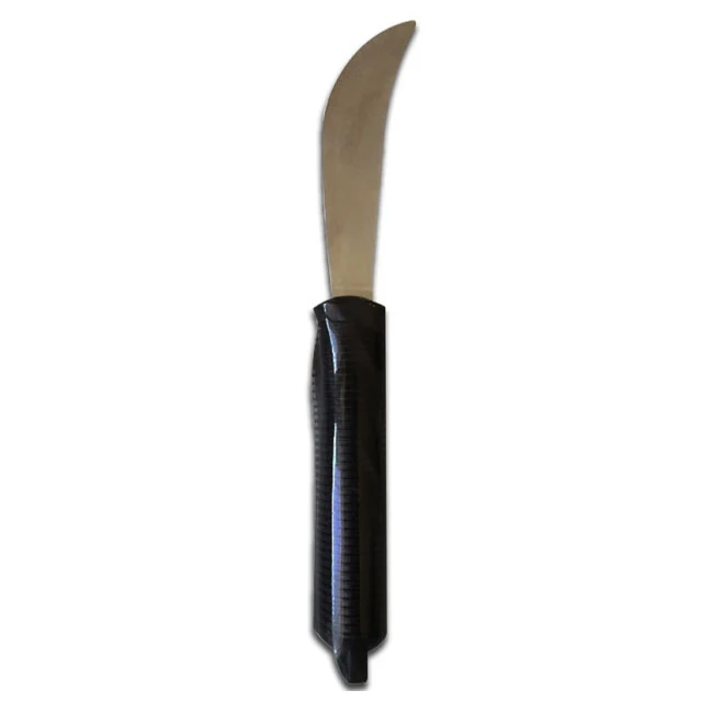 Cuchillo Adaptado con Mango Flexible y Punta Redondeada