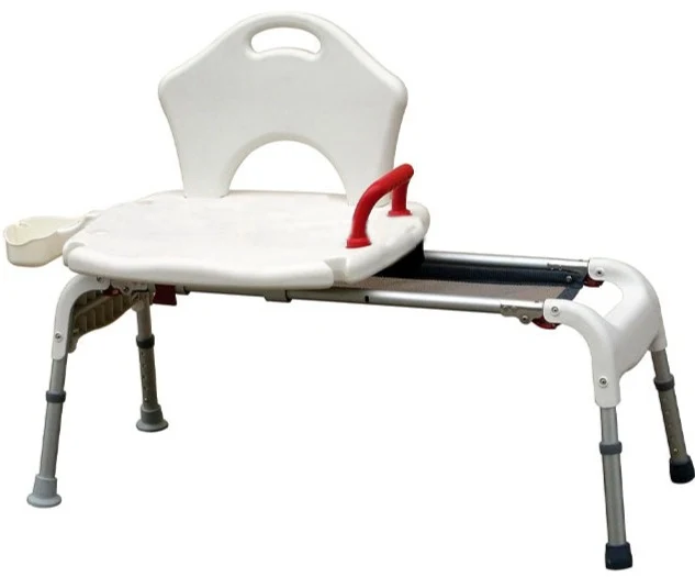 Silla de Bañera para Transferencias Seguras | Asiento Deslizante Confort
