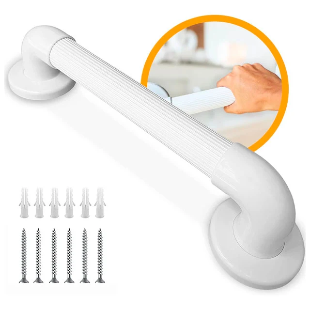 Asidero Ducha Ranurado Multifuncional para Baño | 30 cm