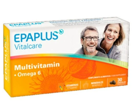 Multivitamínicos con Omega 6 y Minerales | 30 cápsulas