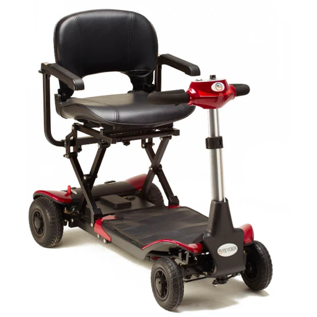 Scooter Plegable Eléctrico Cuatro Ruedas Luxury | 2 Colores