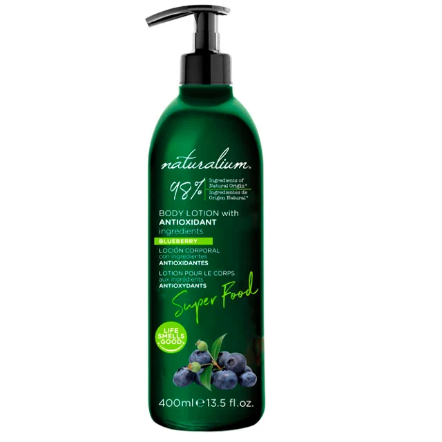 Loción Corporal Hidratante Dermonutritiva de Blueberry y Aceites