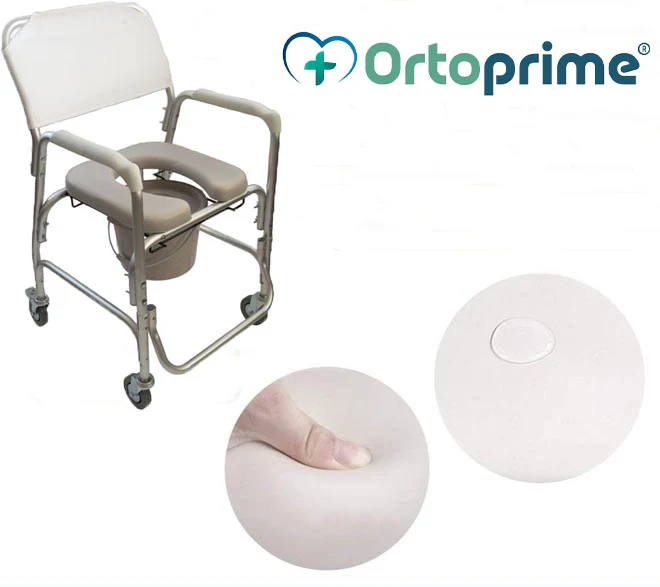 Silla de Ruedas con Baño | Asiento en Forma de U