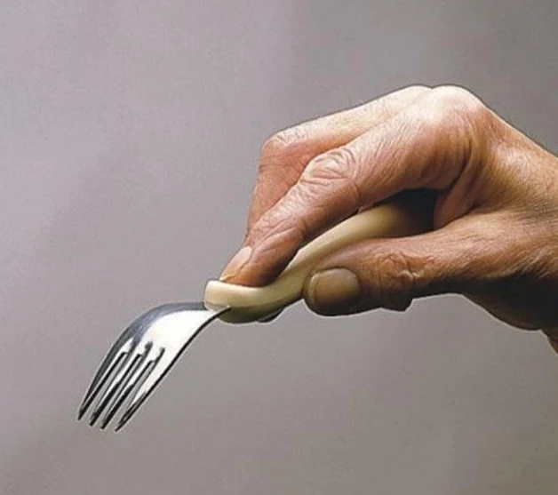 Tenedor Adaptado con Mango Ergonómico | Mayor Estabilidad