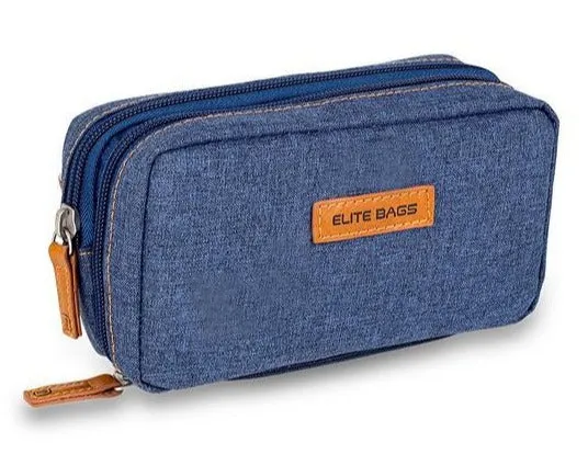 Cartera Amplia para Diabeticos Jeans | Bitone Azul