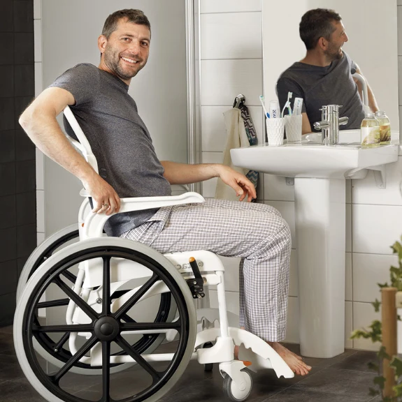 Silla para Ducha y WC Sanitaria Clean Premium
