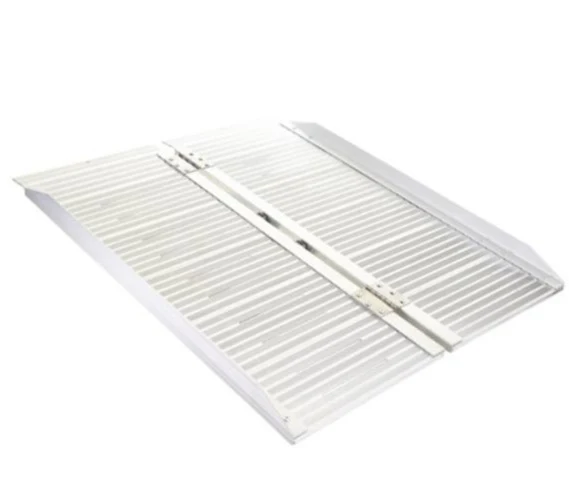 Rampa de Aluminio Portátil para Silla de Ruedas