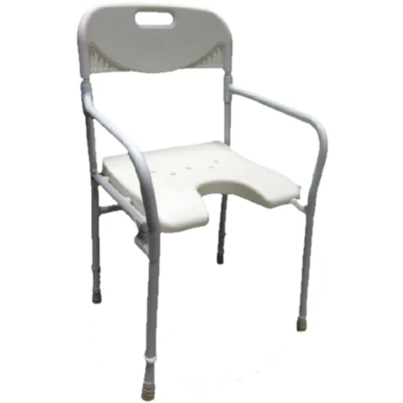 Silla de Baño Plegable en Forma de U