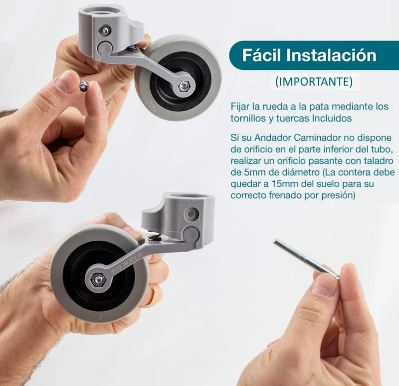 Pack de Ruedas Basculantes | Dos Unidades