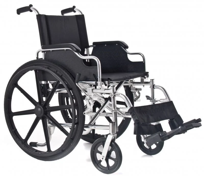 Silla de Ruedas Aluminio Cromado | Safe-Chair 46