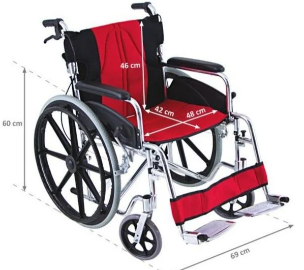 Silla de Ruedas Plegable Aluminio | Compa XXL