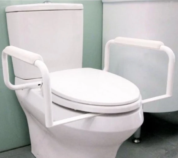 Apoya Brazos Portátil para WC Reposabrazos